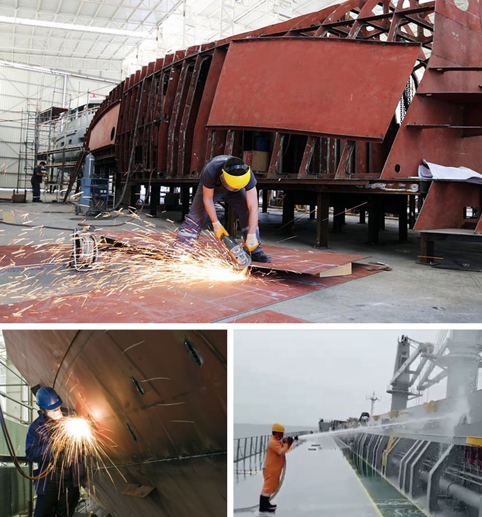 Steel Fabrication in Ships